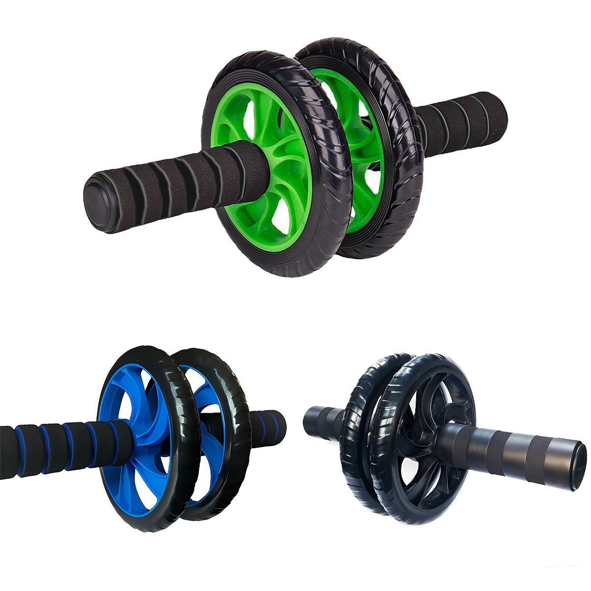 Abdominal Exercise Wheel Fitness Roller Home Workout Muscle Trainer Gym Equipment