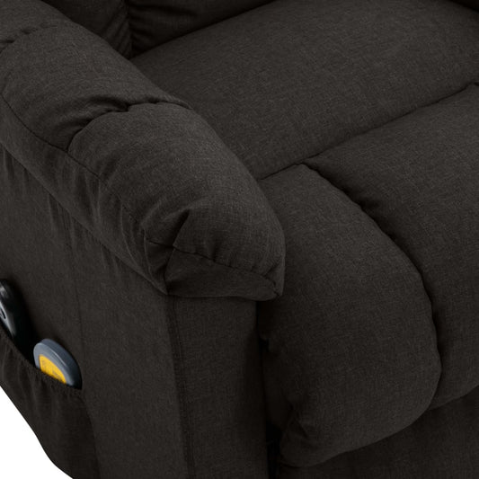 vidaXL Power Lift Recliner Electric Lift Chair for Home Theater Cinema Fabric