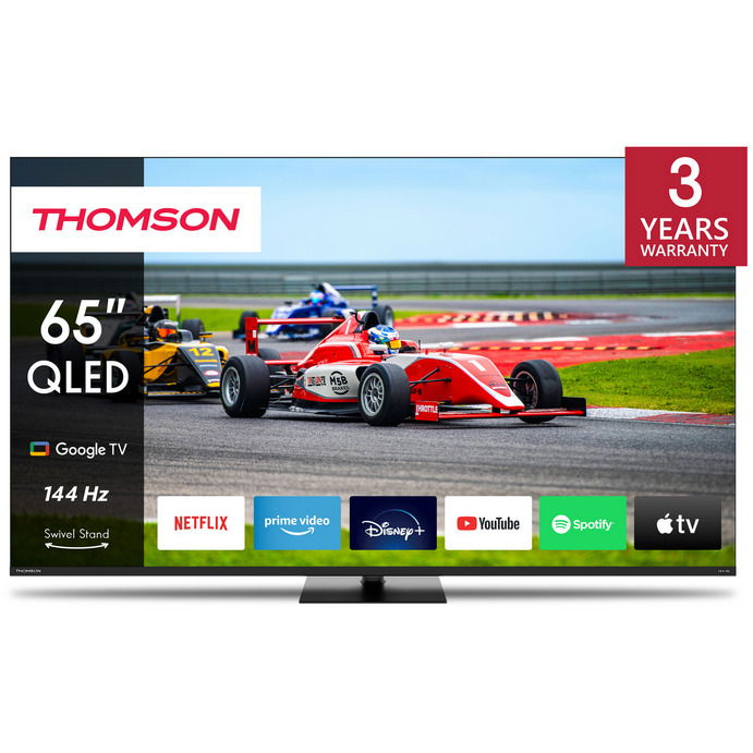 Телевизор Thomson 65QG7C14 164 см, 4K, Smart QLED Pro Google 144Hz (65QG7C14)-0